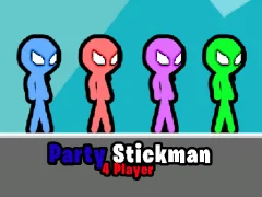 Jeu Party Stickman 4 Player en ligne