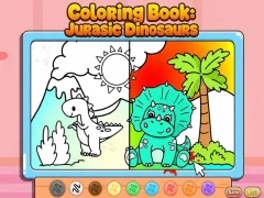 Jeu Coloring Book: Jurassic Dinosaurs en ligne
