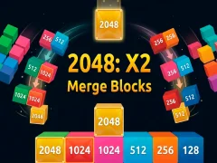 Jeu 2048 X2 Merge Blocks en ligne