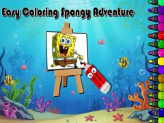 Jeu Easy Coloring Spongy Adventure en ligne
