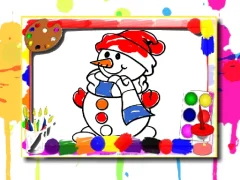 Jeu Winter Coloring Book en ligne