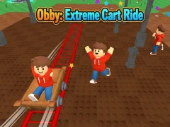 Jeu Obby: Extreme Cart Ride en ligne