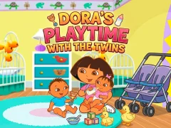 Jeu Dora the Explorer Dora's Playtime with the Twins en ligne