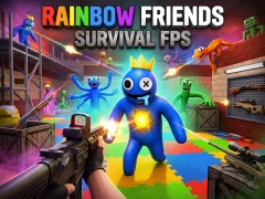 Jeu Rainbow Friends Survival FPS en ligne