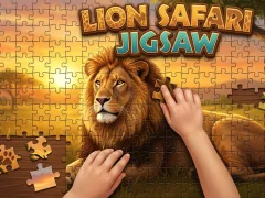 Jeu Lion Safari Jigsaw en ligne