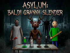 Jeu Asylum: Baldi Granny Slender en ligne