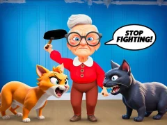 Jeu Cat and Granny en ligne