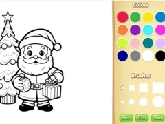 Jeu Christmas Coloring Book For Kids en ligne