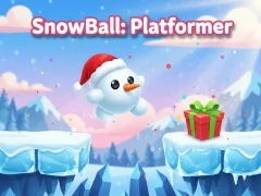 Jeu SnowBall: Platformer en ligne