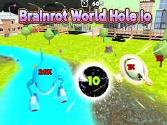 Jeu Brainrot World Hole io en ligne