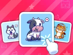 Jeu Cute Animal Cards en ligne