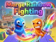 Jeu Merge Rainbow Fighting en ligne