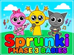 Jeu Sprunki baby PHASE 3 en ligne