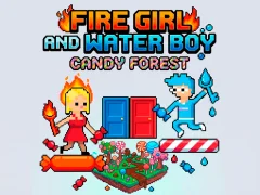 Jeu Fire Girl and Water Boy Candy Forest en ligne