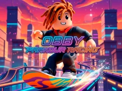 Jeu Obby Parkour Racing en ligne