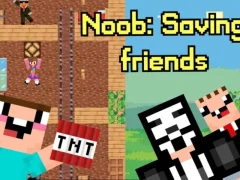 Jeu Noob: Saving Friends en ligne