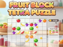 Jeu Fruit Block Tetra Puzzle en ligne