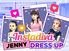 Jeu Instadiva Jenny Dress Up en ligne