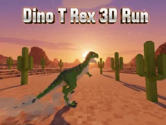 Jeu Dino T Rex 3D Run en ligne