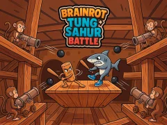 Jeu Brainrot Tung Sahur Battle en ligne