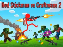 Jeu Red Stickman Vs Craftmans 2 en ligne