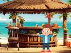 Jeu Lost Island Escape en ligne