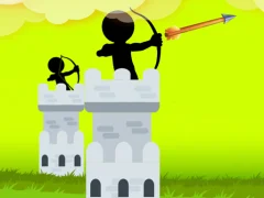 Jeu Stickman Archer Castle en ligne