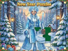 Jeu New Year Puzzles en ligne