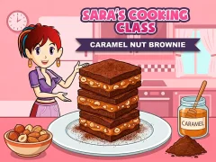 Jeu Sara`s Cooking Class Caramel Nut Brownie en ligne