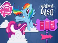 Jeu Rainbow Dash's Cloud Bump en ligne