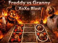 Jeu Freddy vs Granny XoXo Blast en ligne
