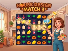 Jeu House Design Match 3 en ligne