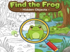 Jeu Find the Frog Hidden Objects en ligne