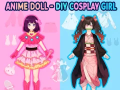 Jeu Anime Doll - DIY Cosplay Girl en ligne
