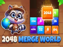 Jeu 2048 Merge World en ligne