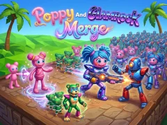 Jeu Poppy And Glamrock Merge en ligne