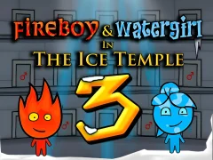 Jeu Fireboy and Watergirl 3 - The Ice Temple en ligne