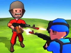 Jeu Little Commander. Red vs Blue en ligne