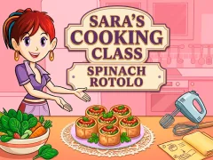Jeu Sara’s Cooking Class Spinach Rotolo en ligne