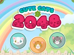 Jeu Cute Cats 2048 en ligne