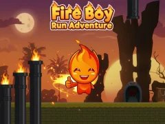 Jeu Fire Boy Run Adventure en ligne
