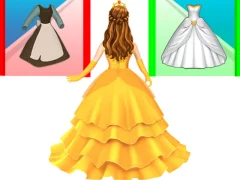 Jeu Princess Dress Up Run en ligne