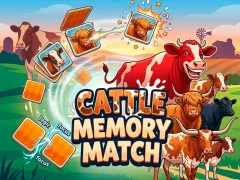 Jeu Cattle Memory Match en ligne