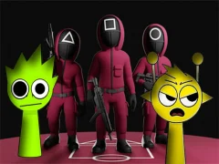 Jeu Squid Game Sprunki FNF Battle en ligne