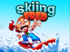 Jeu Skiing Fred en ligne