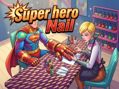 Jeu Super hero Nail en ligne