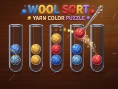 Jeu Wool Sort Yarn Color Puzzle en ligne