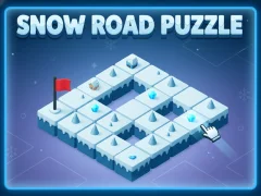 Jeu Snow Road Puzzle en ligne