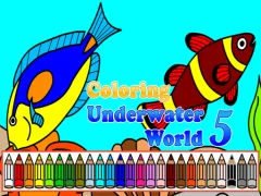 Jeu Coloring Underwater World 5 en ligne