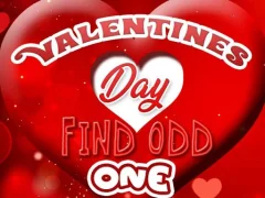 Jeu Valentines Day Find Odd One en ligne